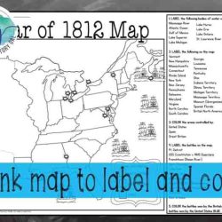 War of 1812 worksheet pdf