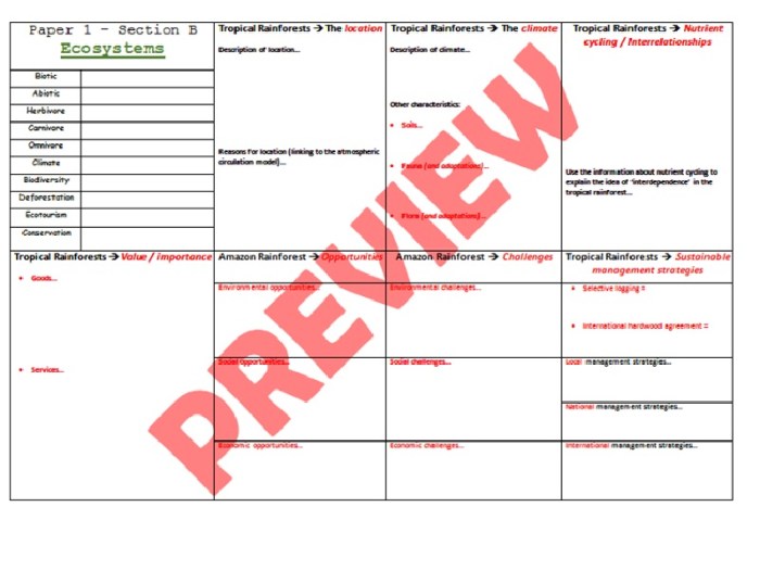 Unit 1 the living world ecosystems answer key