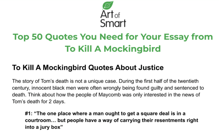 To kill a mockingbird quotes with page numbers chapter 1